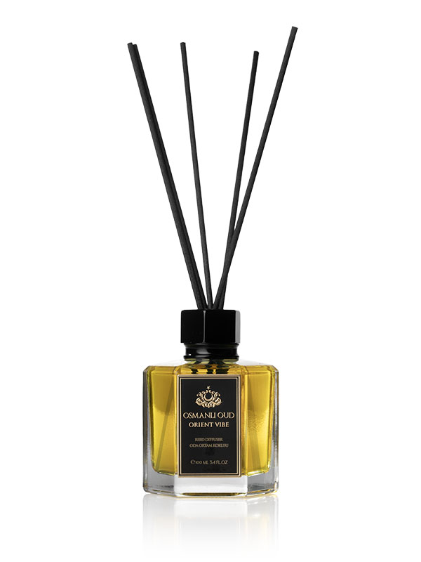 Orient Vibe Diffuser 100 ML Premium Oriental Home and Office Reed Diffuser by Osmanli Oud